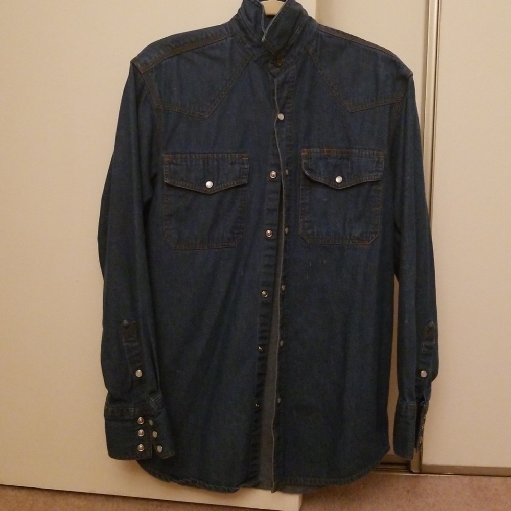 Key Pearl Snap Western Denim